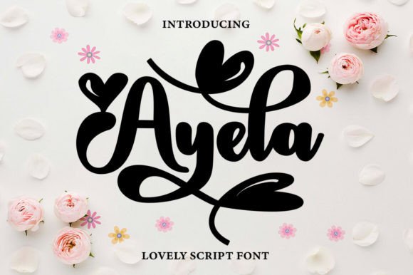 Ayela: A Handwritten Font for Web Design