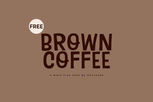 Brown Coffee Font for Web Design