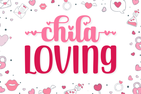 Chila Loving Font: Playful Typography for Editorial Design