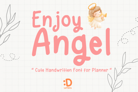 Enjoy Angel Font: A Cute Typeface for Digital Marketing