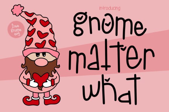 Gnome Matter What Font
