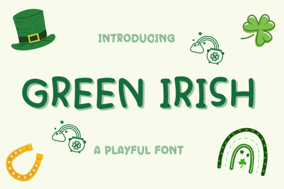Green Irish: A Handwritten Font for Editorial Charm