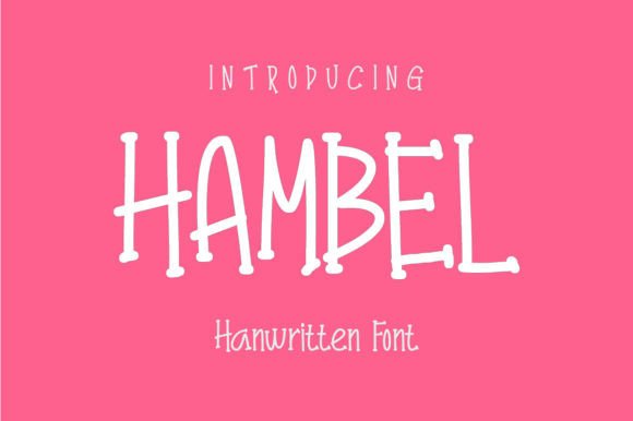 Hambel Font Review