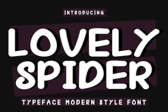 Handwritten Charm with Lovely Spider