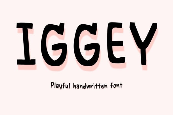 Iggey: A Playful Font for Polished Branding
