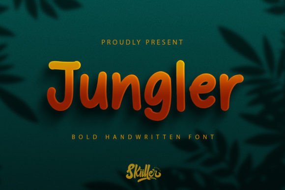 Jungler: A Handwritten Font for Playful Design