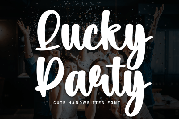 Lucky Party Font: Playful Typography for Crafters