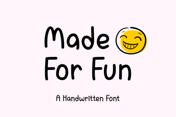 Made for Fun Font: Playful Typography