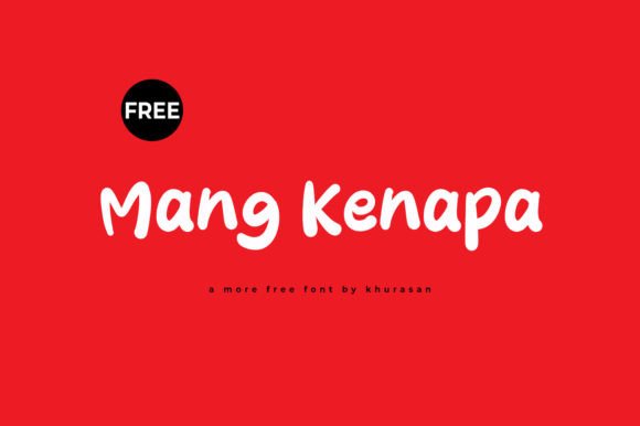 Mang Kenapa Font for Business