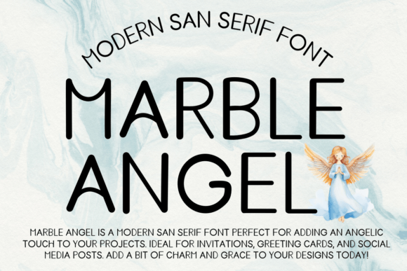 Marble Angel Font for Web Design