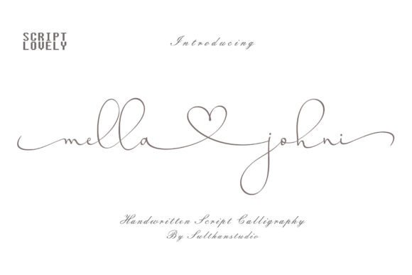 Mella Johni Font: Elegant Script for Editorial Design