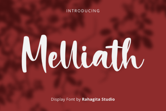 Melliath Font: A Bold Script for Creative Web Design