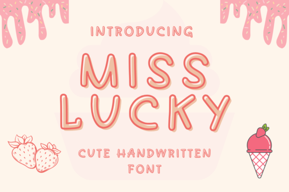 Miss Lucky: A Handwritten Font for Web Design