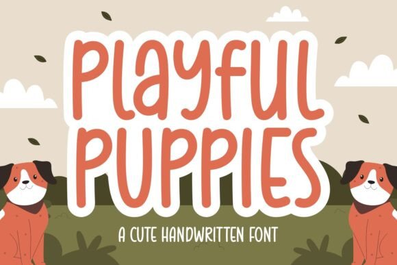 Playful Puppies Font for Creative Campaigns