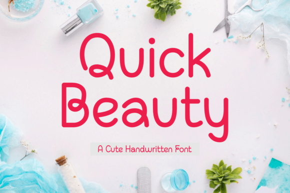 Quick Beauty Font for Web Design