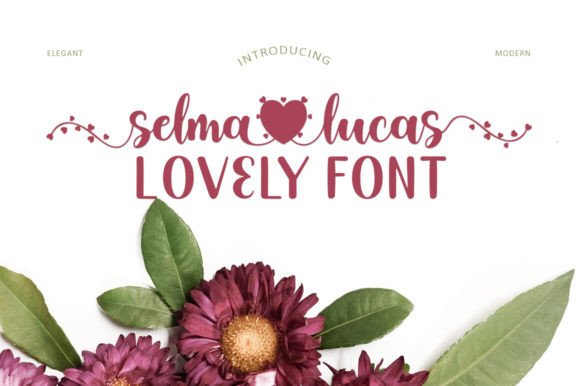 Selma Love Lucas: A Romantic Script Font