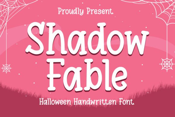 Shadow Fable Font: Whimsical Design for Editorial Projects