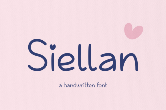 Siellan: A Sweet Handwritten Font