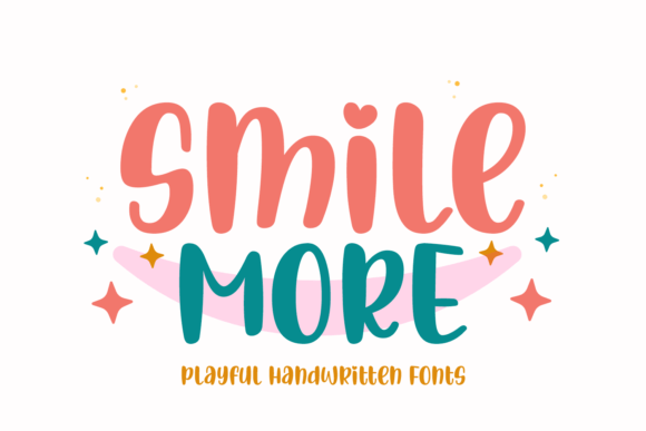 Smile More Font for Web Design