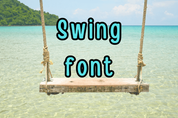Swing: A Playful Font for Polished Branding