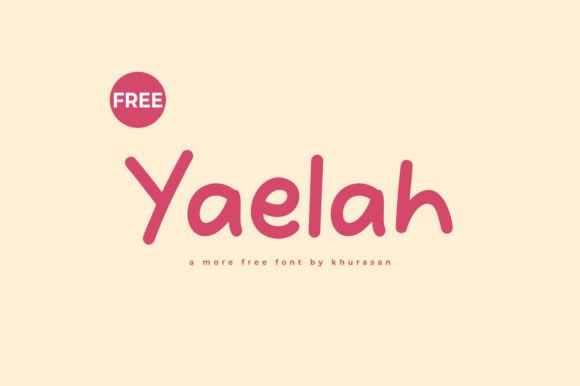 Yaelah: A Handwritten Font for Elegant Design