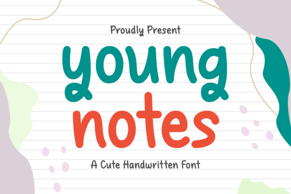 Young Notes: A Cute Handwritten Font